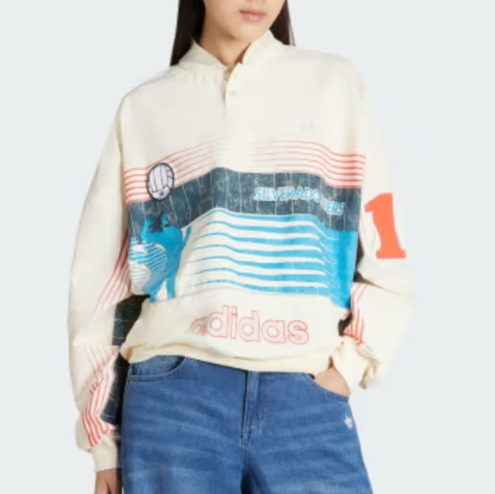 NWT Adidas Archive Summersport Sweatshirt - Picture 5 of 11